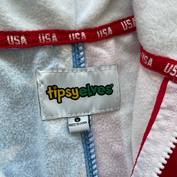 Men’s Tipsy Elves USA jumpsuit - Picture 6 of 7
